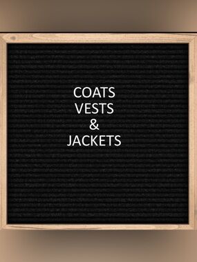 Coats & Jackets 🧥
